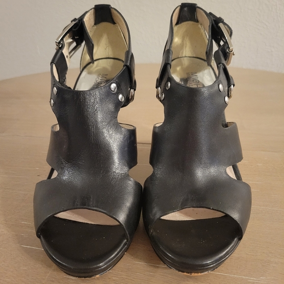 Michael Kors Briyette Wedge Sz 6.5 - Picture 3 of 12